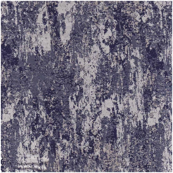 Arty/Navy - Light Weight Fabric Suitable For Drapery