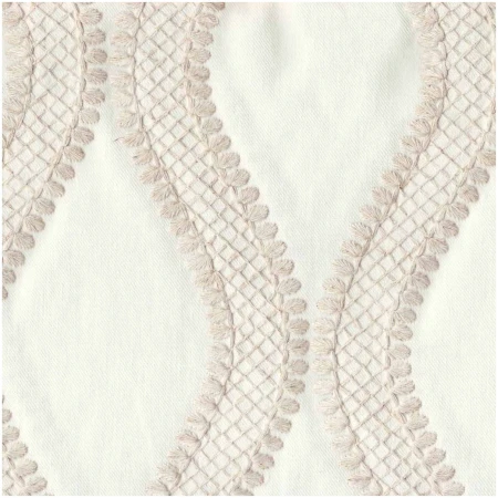 H-KALO/IVORY - Multi Purpose Fabric Suitable For Drapery