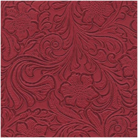 MI-FOOLED/RED - Faux Leathers Fabric Suitable For Upholstery And Pillows Only.   - Plano