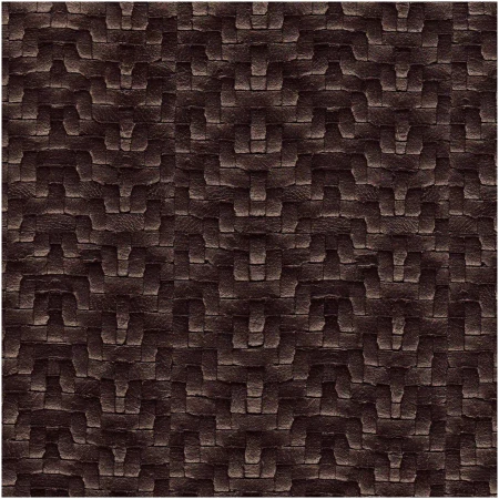 MI-WICKER/BROWN - Faux Leathers Fabric Suitable For Upholstery And Pillows Only.   - Woodlands