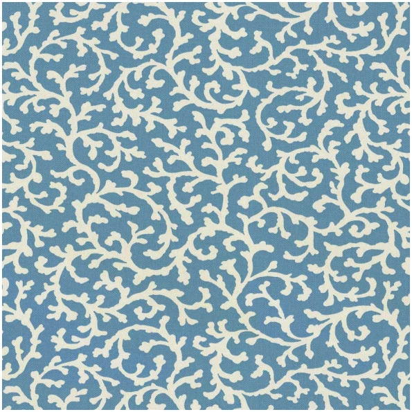 Pk-Havoy/Blue - Prints Fabric Suitable For Drapery