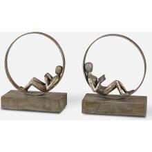 Lounging Reader-Bookends