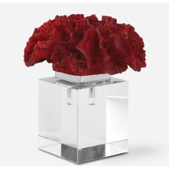 Red Coral Cluster-Table Top Accessories