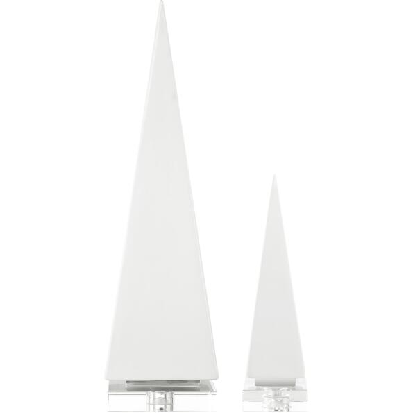 Great Pyramids Sculpture In White