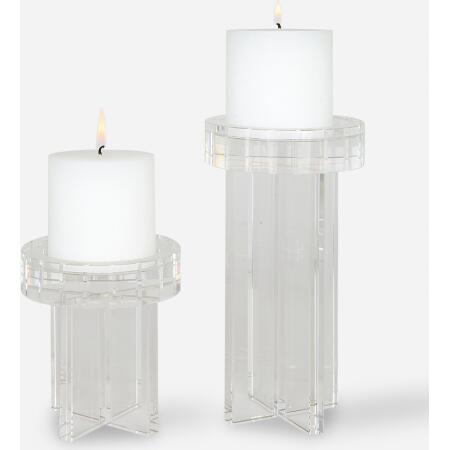 Crystal-Candleholders