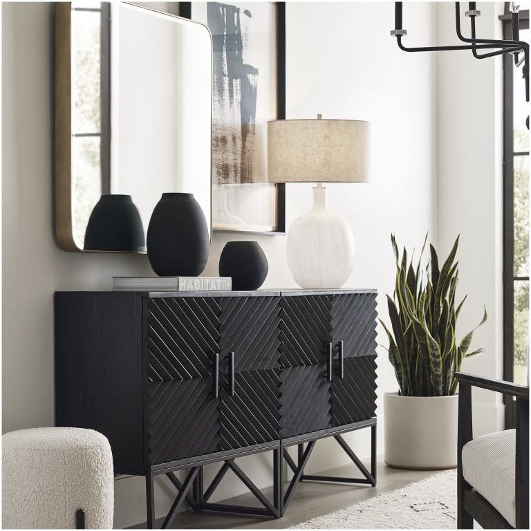 Hearth Matte Black Vases