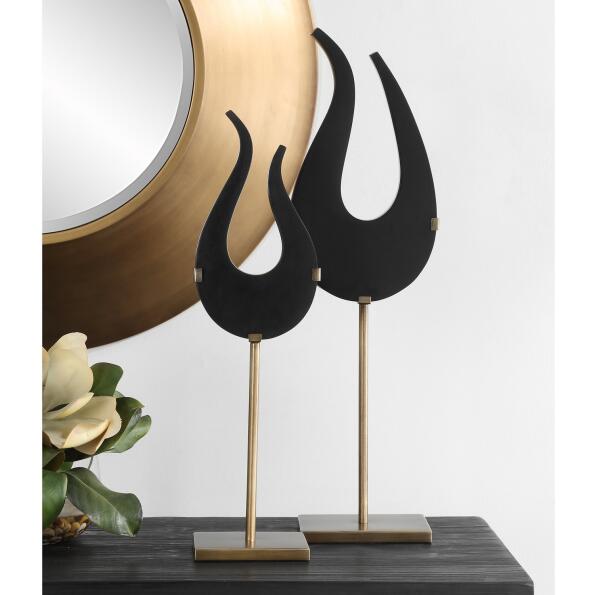 Black Flame Sculptures