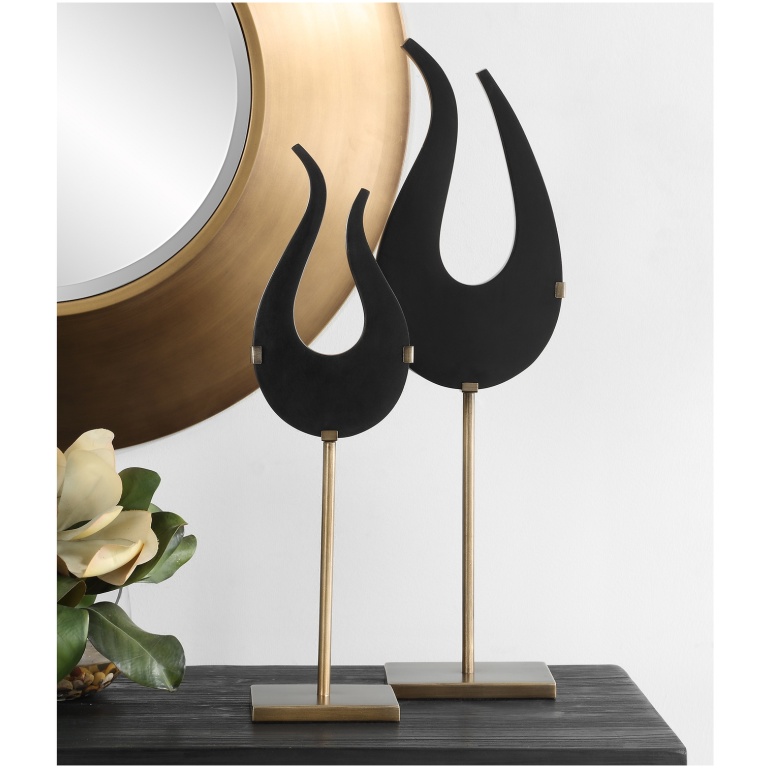 Black Flame Sculptures