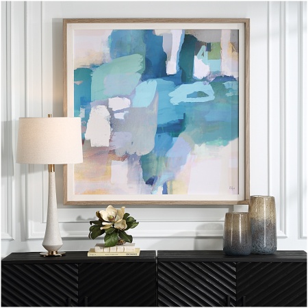 Uttermost Continue On Abstract Framed Print