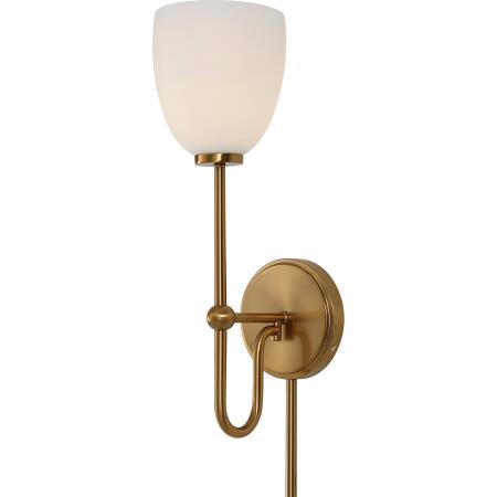 Uttermost Trophy 1 Light Brass Sconce