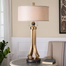 Selvino-Brushed Brass Table Lamps