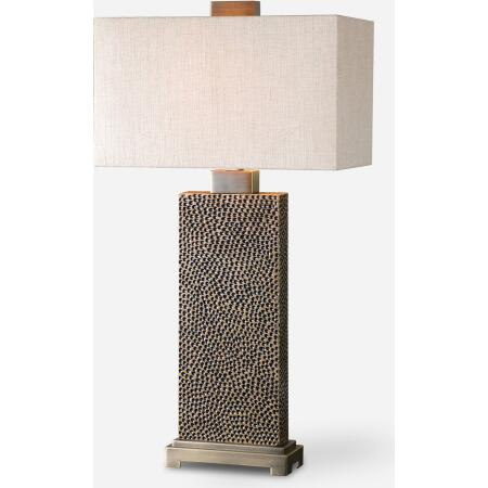 Canfield-Coffee Bronze Table Lamps