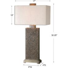 Canfield-Coffee Bronze Table Lamps