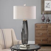 Vilminore-Gray Glass Table Lamps