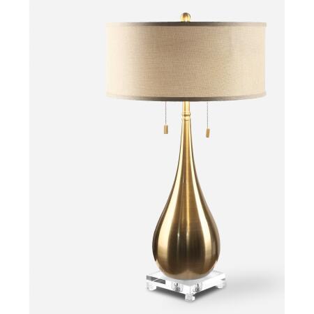 Lagrima-Brushed Brass Lamps