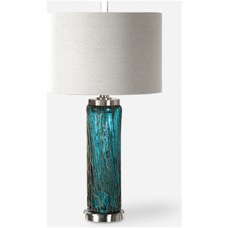 Almanzora-Blue Glass Lamps