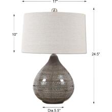 Batova-Smoke Gray Lamps