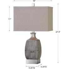 Caffaro-Rust Bronze Table Lamp