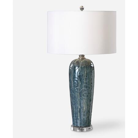 Maira-Blue Ceramic Table Lamp