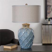 Parterre-Pale Blue Table Lamp