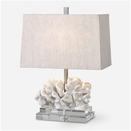 Coral-Coral Sculpture Table Lamp