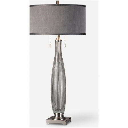 Coloma-Gray Glass Table Lamp