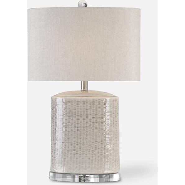 Modica-Taupe Ceramic Lamp