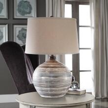 Bloxom-Mocha Ivory Lamp