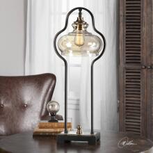 Cotulla-Aged Black Desk Lamp
