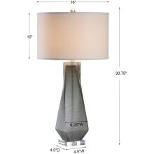 Anatoli-Charcoal Gray Table Lamp