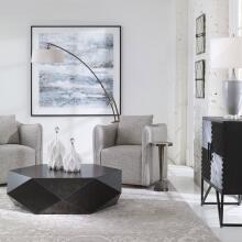 Calogero-Bronze Arc Floor Lamp