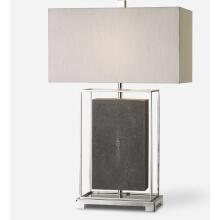 Sakana-Gray Textured Table Lamp