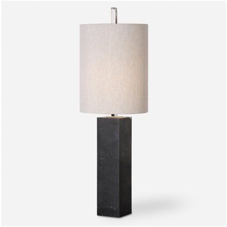 Delaney-Marble Column Accent Lamp