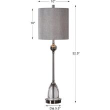 Gallo-Nickel Buffet Lamp