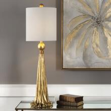 Paravani-Metallic Gold Lamp