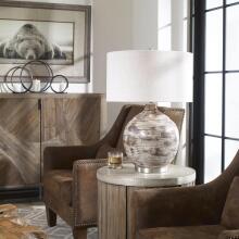 Tamula-Distressed Ivory Table Lamp