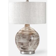 Tamula-Distressed Ivory Table Lamp