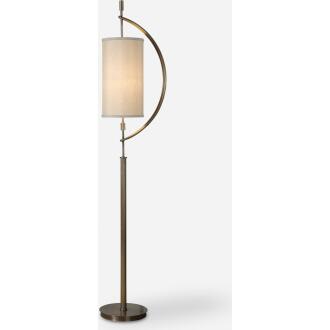Balaour-Antique Brass Floor Lamp