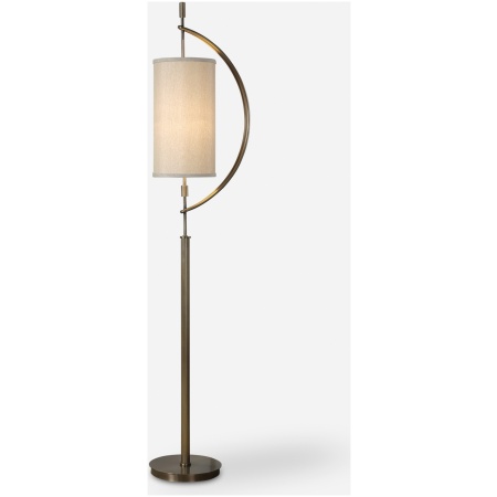 Balaour-Antique Brass Floor Lamp