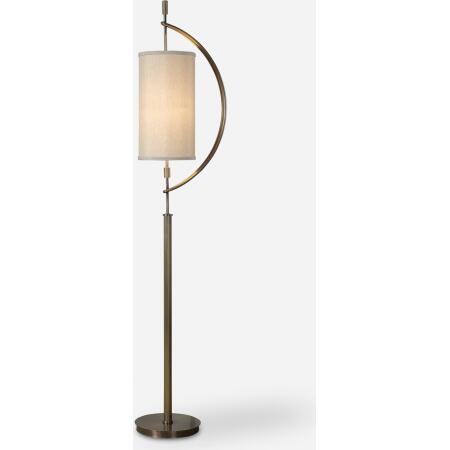 Balaour-Antique Brass Floor Lamp