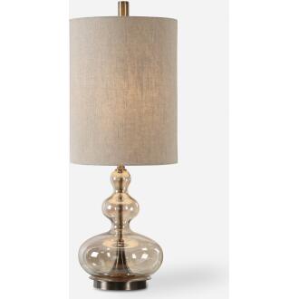 Formoso-Amber Glass Table Lamps