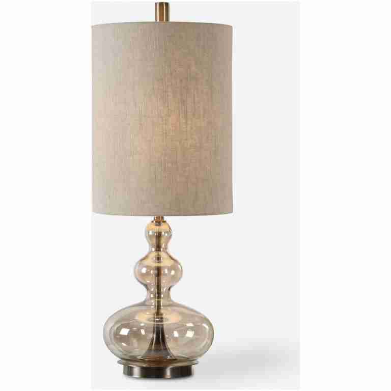 Formoso-Amber Glass Table Lamps