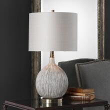 Hedera-Textured Ivory Table Lamp