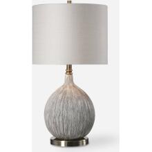 Hedera-Textured Ivory Table Lamp