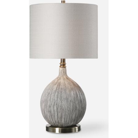 Hedera-Textured Ivory Table Lamp