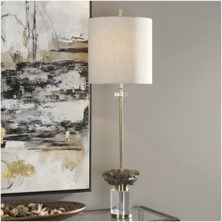 Uttermost Kiota Wasp's Nest Buffet Lamp