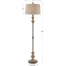 Vetralla-Silver Bronze Floor Lamp