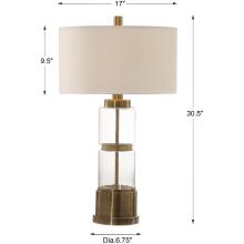 Vaiga-Glass Column Lamp