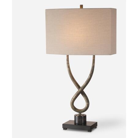 Talema-Aged Silver Lamp