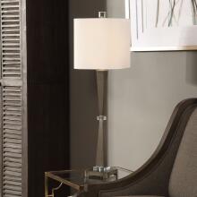 Niccolai-Antiqued Brushed Nickel Lamp